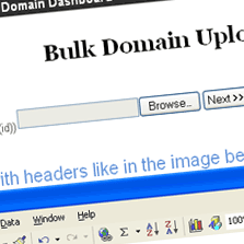 Bulk Domain Creation